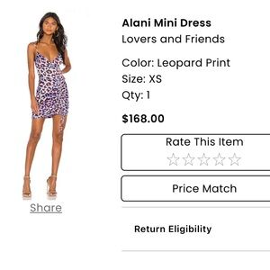 Alani Mini Dress - Lovers and Friends - Revolve
